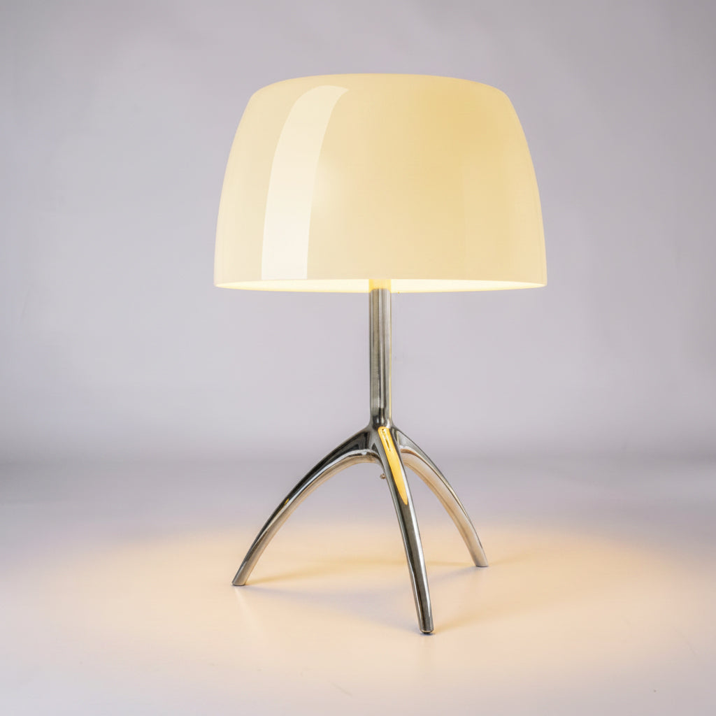 Lampe de Chevet Art Déco en Verre