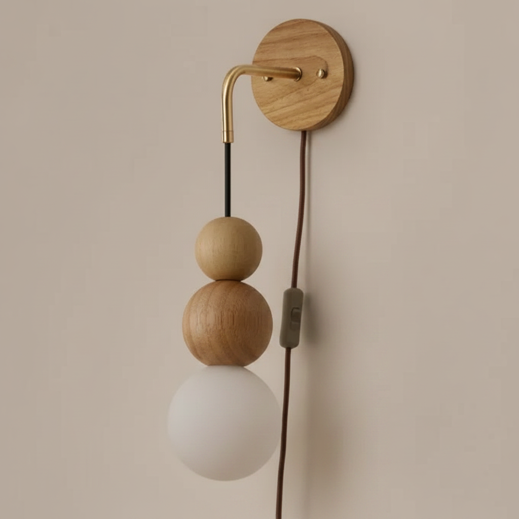 Lampe de Chevet Murale Avec Fil