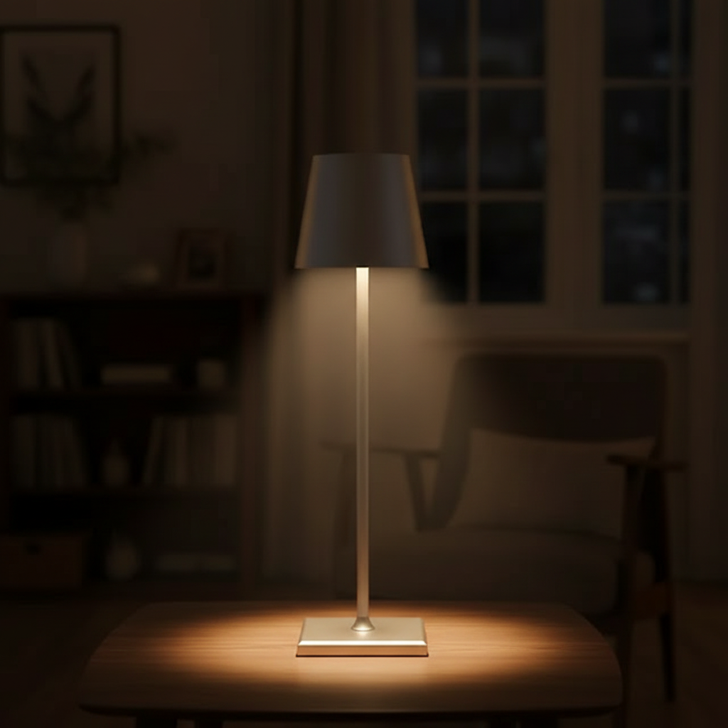 Lampe de Chevet Gris Anthracite