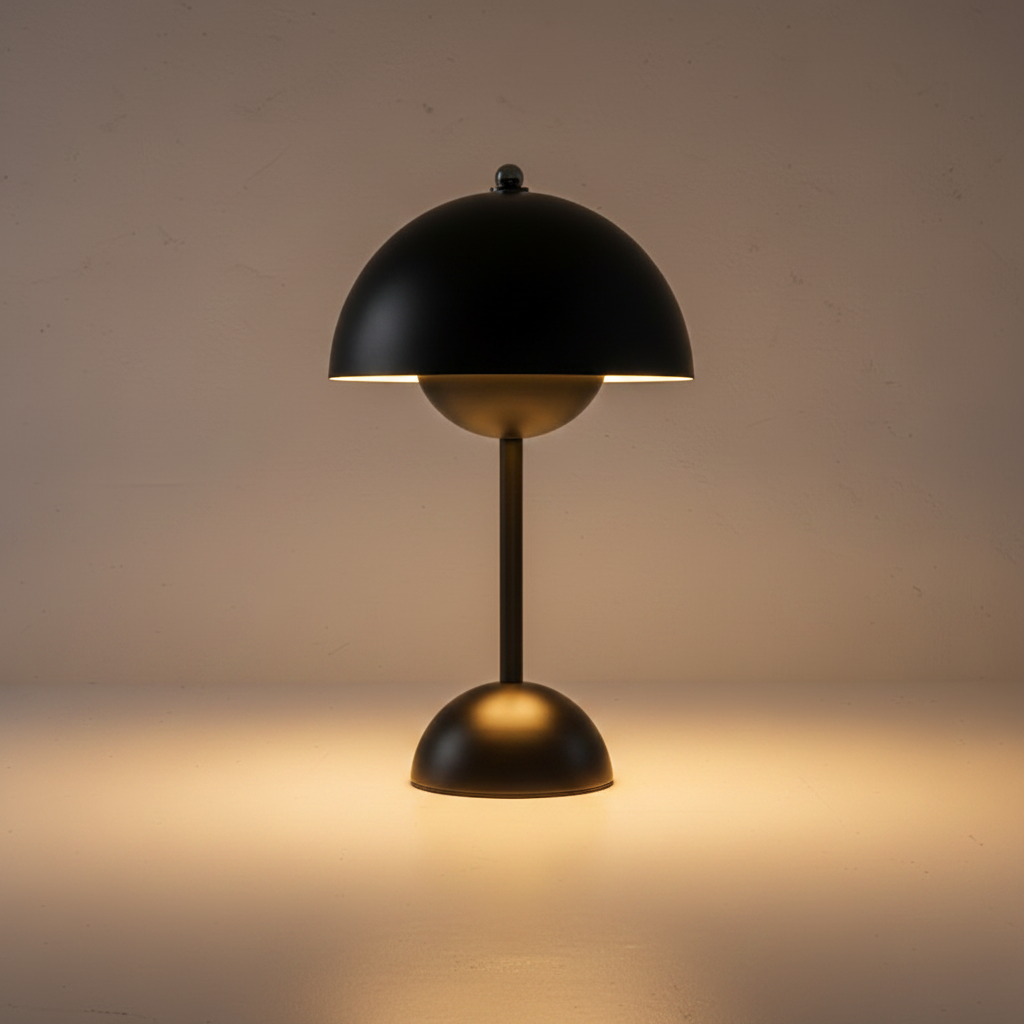 Lampe de Chevet Moderne Noire