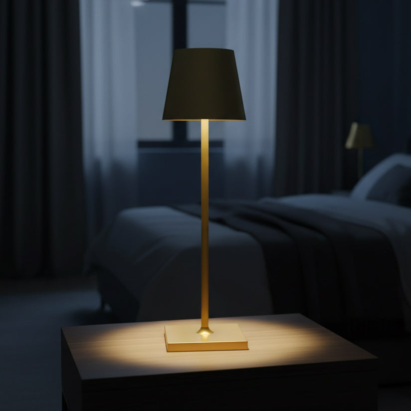 Lampe de Chevet Dorée Tactile