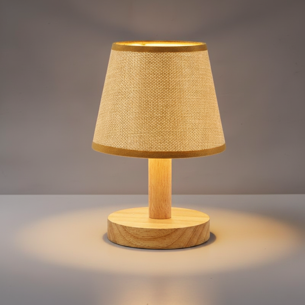 Lisys - Beige | Lampe à LED en Bois