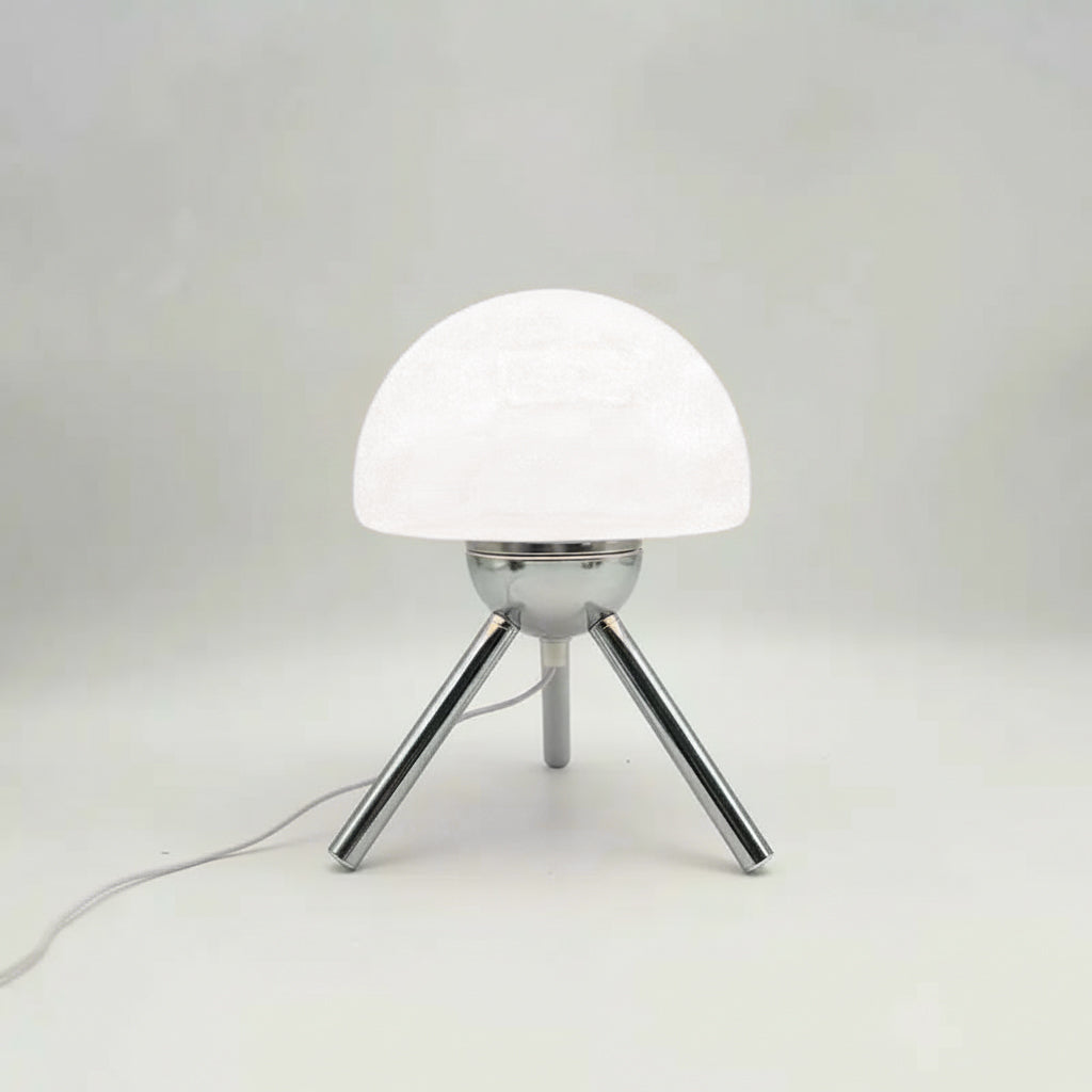 Lampe de Chevet Grise et Blanche