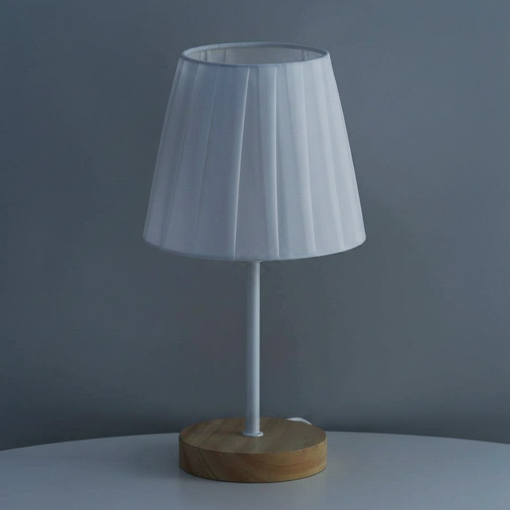 Lampe de Chevet Avec Pied en Bambou