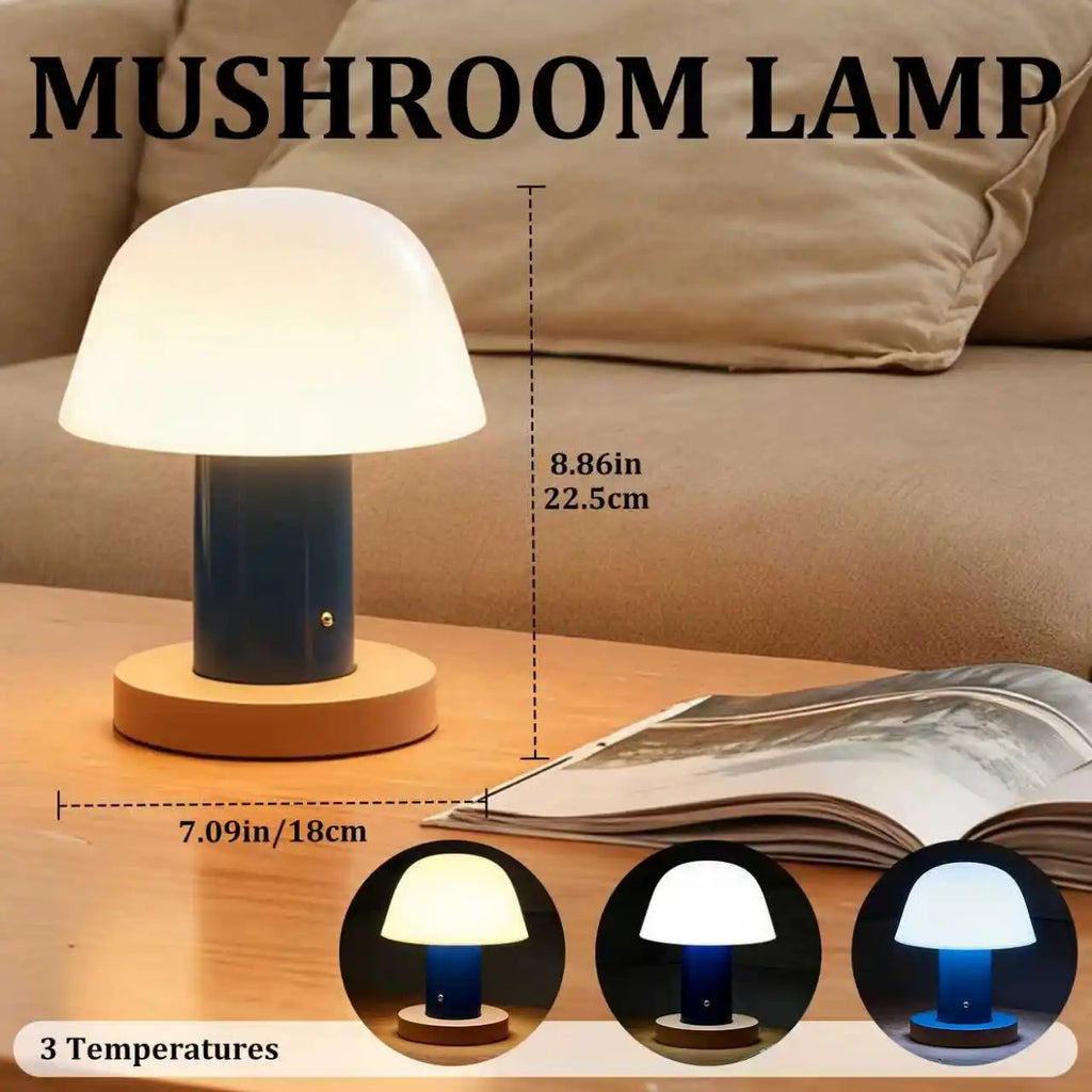 Lampe de Chevet à LED Sans Fil Rechargeable