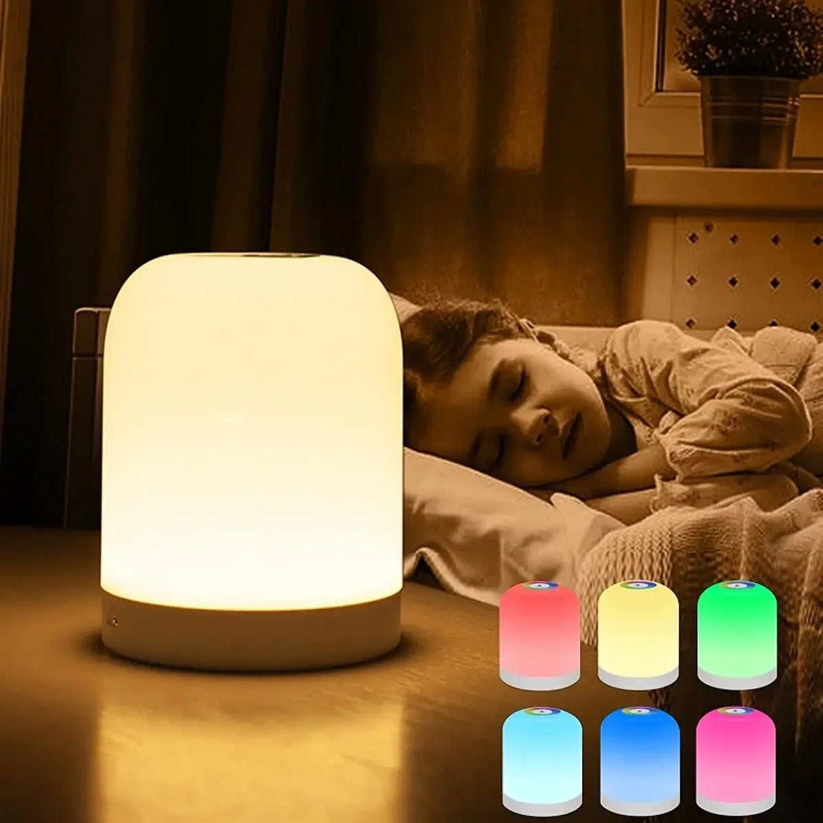 Lampe de Chevet Tactile Intensité Variable
