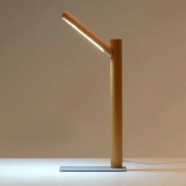 Lampe de Chevet Design Bois