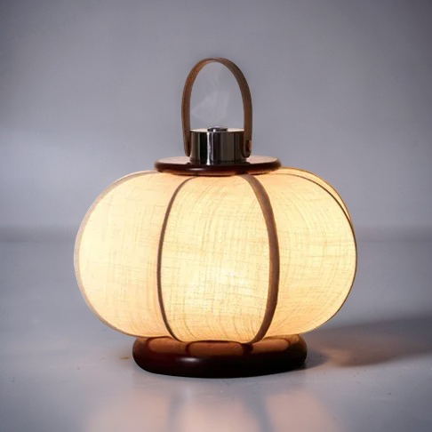 Lampe de Chevet Originale en Bois