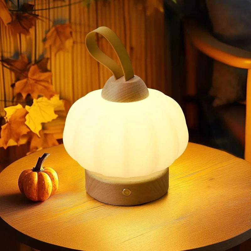Lampe de Chevet Originale en Bois