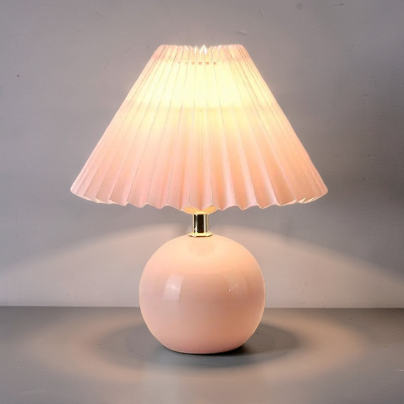 Lampe de Chevet Céramique à Poser Vintage