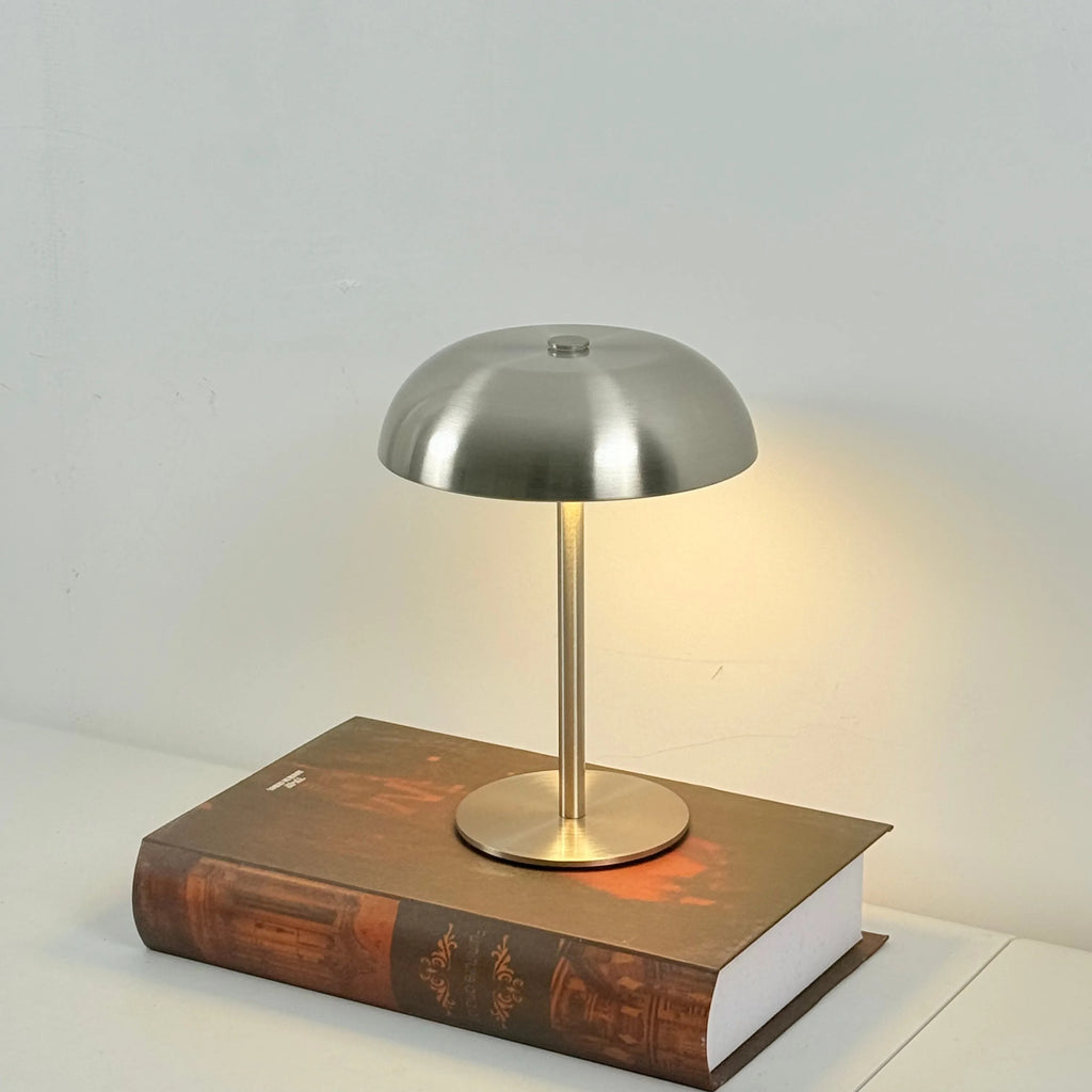 Lampe de Chevet Scandinave Abat Jour Gris