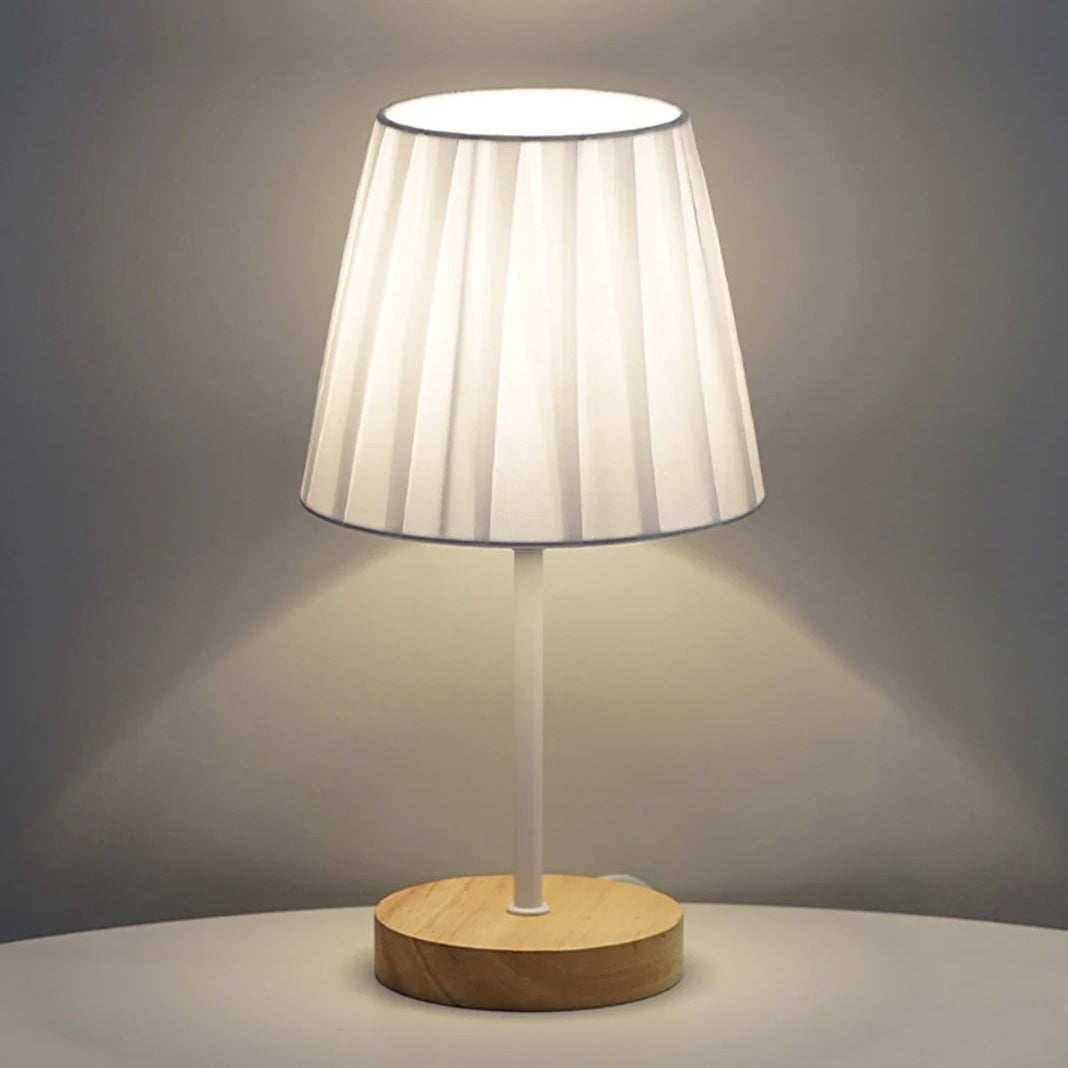 Lampe de Chevet Avec Pied en Bambou